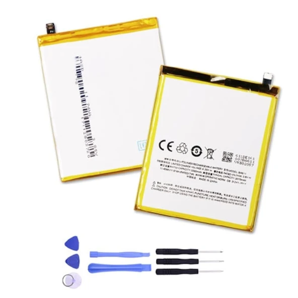 Meizu M6 Ba611 Batarya Pil + Tamir Seti