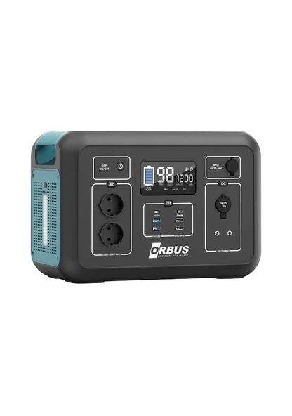Orbus 1200w Taşınabilir Güç Kaynağı Power Station