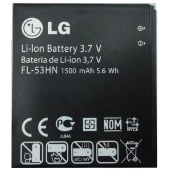 Lg P990-Optimus Pil Batarya Fl-53Hn ürün görseli