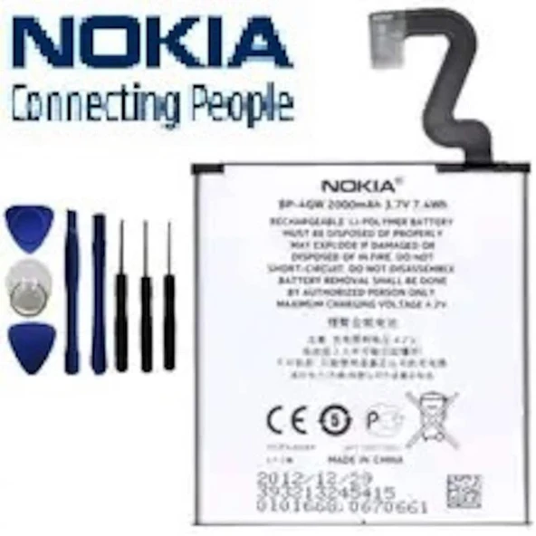 Nokia Lumia 625 Pil Batarya Bp-4Gwa 2000 Mah ve Tamir Se ürün görseli