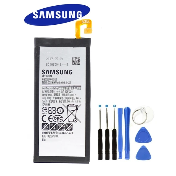 Samsung Galaxy On5 2016 G5520/G5528 Eb-Bg57Cabe Batarya Pil Ve ürün görseli