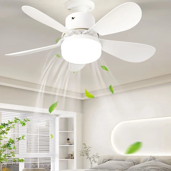 Cata CT-1154 Lodos Fan 62W Kumandalı LED Ampul Dimmerli