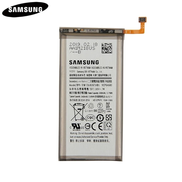 Samsung S10 Sm-Bg973F Pil Batarya Eb-Bg973Abu/Eb-Bg973Abe ürün görseli