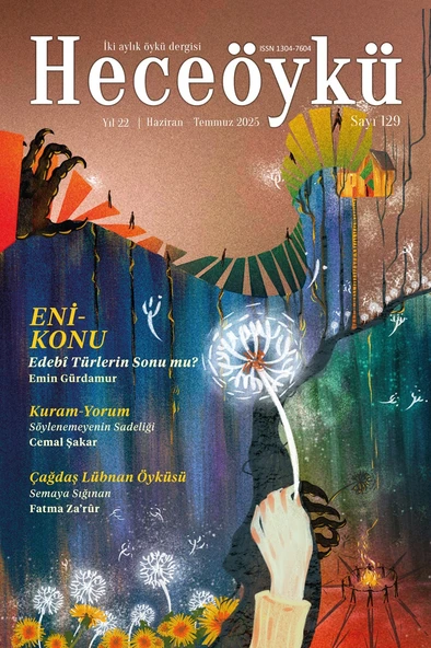 Hece Öykü Dergi 129.Sayı Haziran-Temmuz 2025 ürün görseli 1