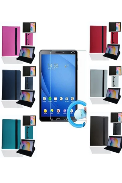 LENOVO TB2-X30F MSM8909 QUAD CORE 10.1"  Tablet Uyumlu Standlı Tablet Kılıfı + Nano Ekran Koruyucu