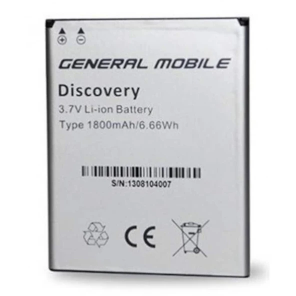 General Mobile Discovery E3  Batarya - 1