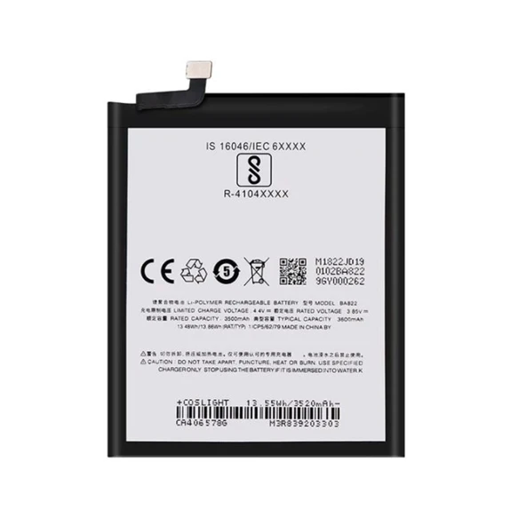 Meizu Note 8 Pil Batarya Ba882 ürün görseli