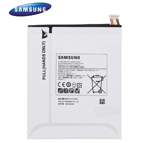 Samsung Tab A 8.0 Eb-Bt355Abe Tablet Batarya Pil Sm-T350 T355 T35 ürün görseli