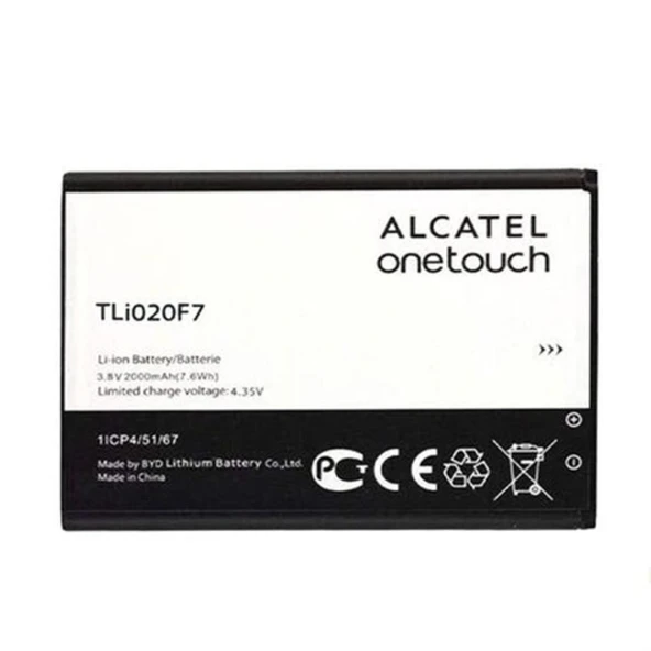 Alcatel One Touch U5 Tli020F7 Batarya Pil ürün görseli