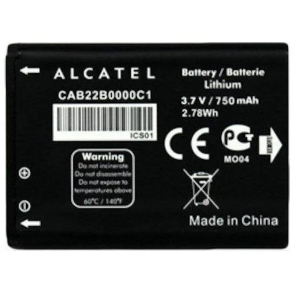 Alcatel Onetouch Ot-665 - X / Ot-356 Pil Batarya Cab22B0000C1 ürün görseli