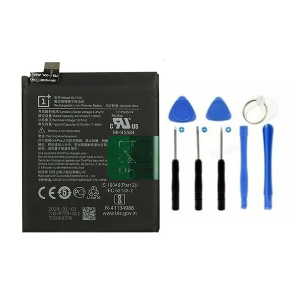 Oneplus 8 Pro Batarya Pil + Tamir Seti BLP759