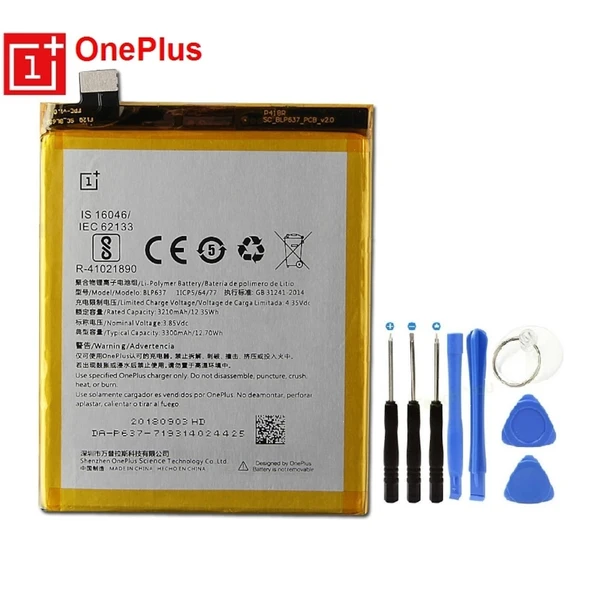 Oneplus 5T Pil Batarya Blp637 ve Tamir Seti ürün görseli