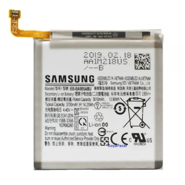 Samsung Galaxy A90 2019 Pil Batarya Eb-Ba905Abu 3610 Mah ürün görseli