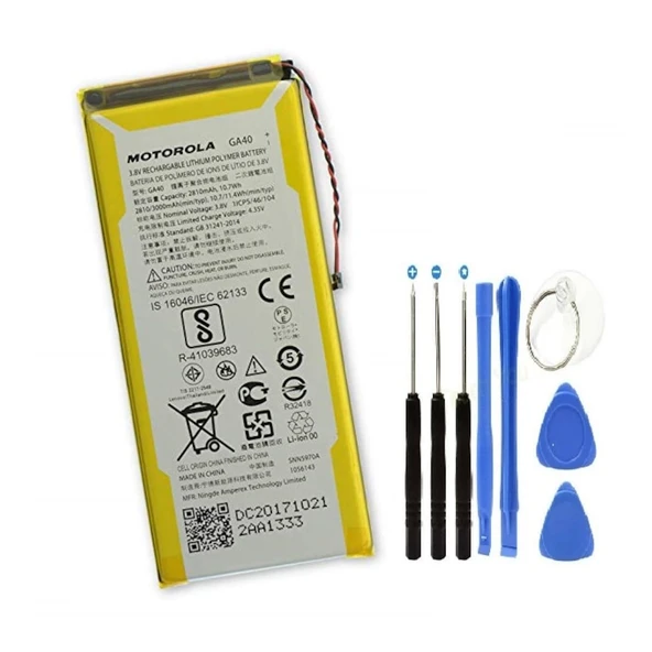 Motorola G4 XT1625-XT1622 Pil Batarya GA40 Tamir Seti ürün görseli