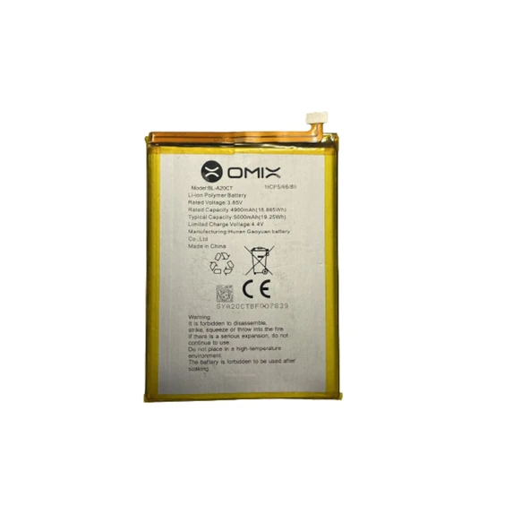 Omix X300 5000 mAh GM21Pro Pil Batarya ürün görseli