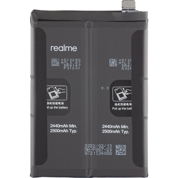 Realme Gt 2 Pro Pil Batarya Blp887 5000mah