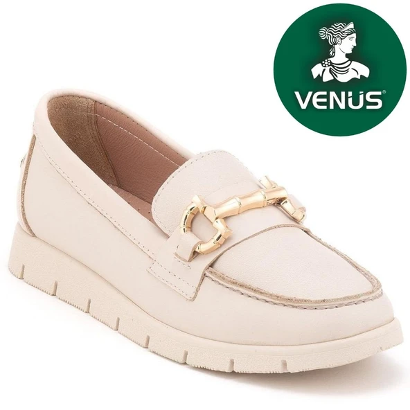 Venüs Agev Hakiki Deri Ortopedik Kadın Casual Babet Ayakkabı ürün görseli
