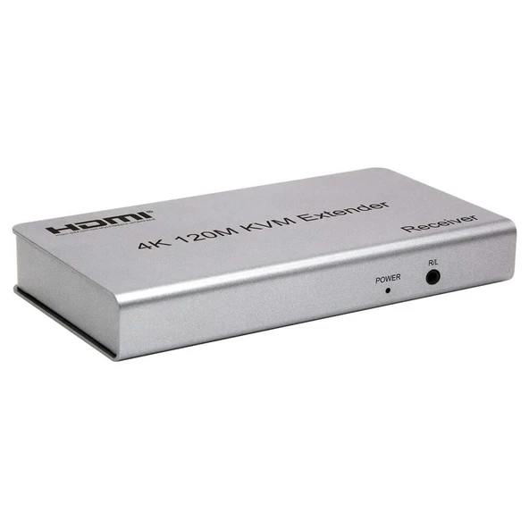 EZCOOL EZ-3020EX 120MT HDMI USB KVM EXTENDER 4K - Resim 3