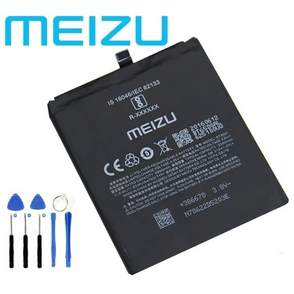 Meizu Mx6 Pil Batarya Bt65m Ve Tamir Seti ürün görseli