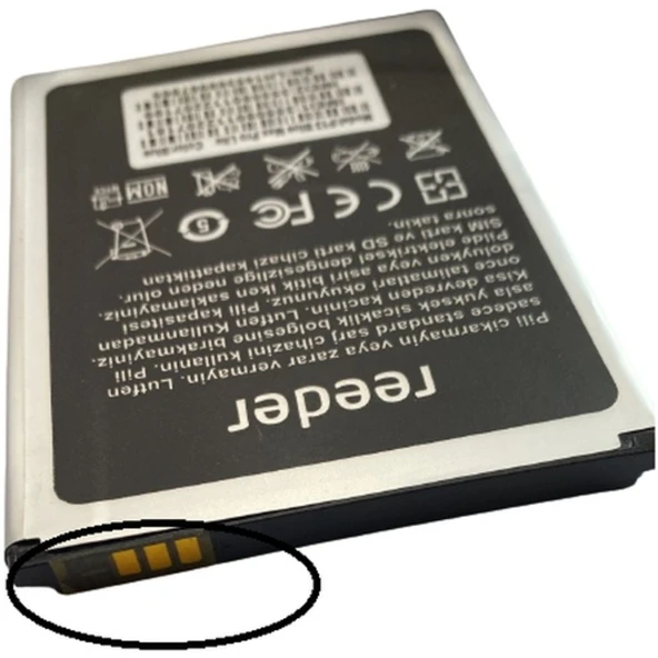 Reeder P13 Blue Max Pro Lite 2022 Pil Batarya 5000 Mah ürün görseli