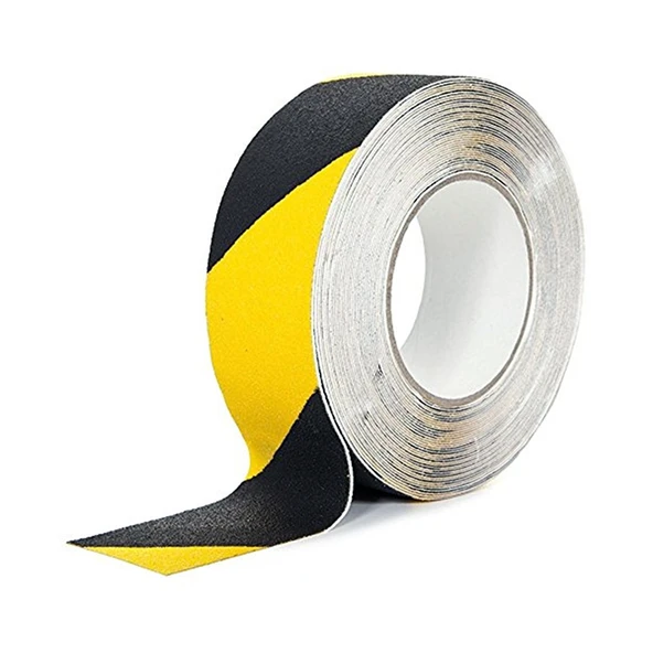 Kaydırmaz Bant Sarı-Siyah 25mm x 15mt ürün görseli