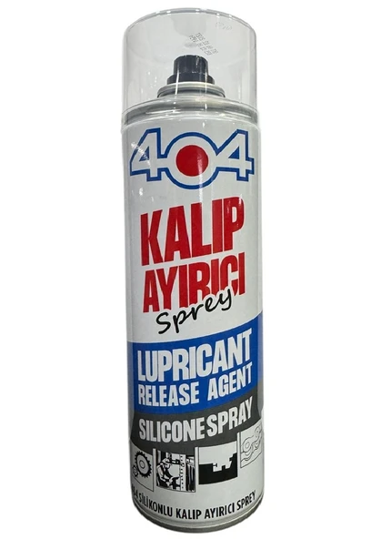 404 Silikonlu Kalıp Ayırıcı Sprey 400 ml - 1