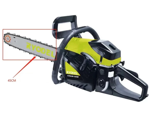 Ryodel Benzinli Ağaç Kesme Motoru/Testere 45cm ürün görseli