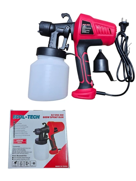 Ecol-Tech Elektrikli Boya Tabancası 600w - Resim 2