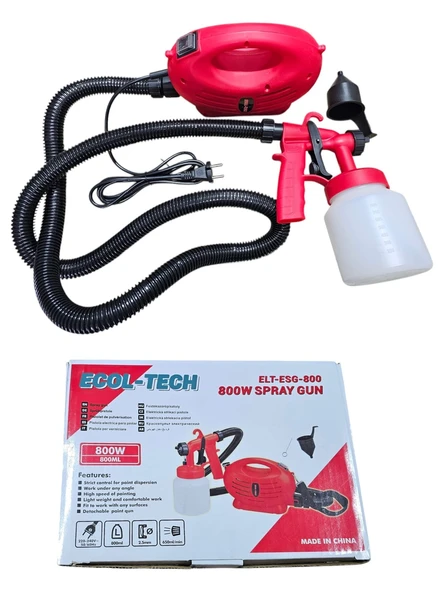 Ecol-Tech Elektrikli Boya Tabancası 800w - Resim 2