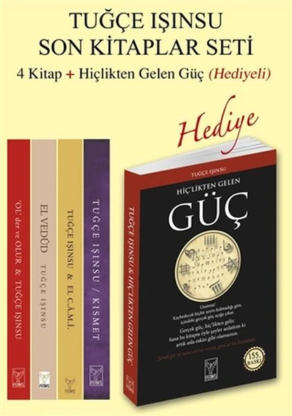 Tuğçe Işınsu Son Kitaplar Seti - Hiçlikten Gelen Güç Hediyeli - 5 Kitap - Resim 2