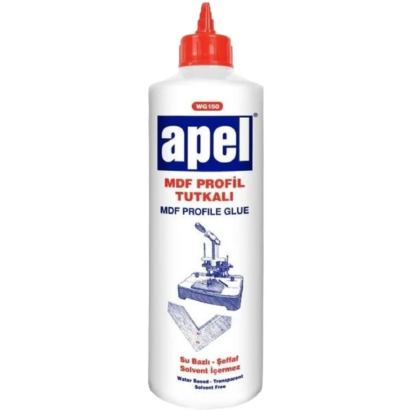 Apel Mdf Profil Tutkalı Şeffaf WG150 600ml ürün görseli 1