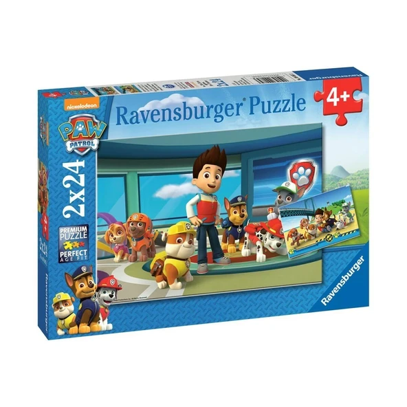90853 Paw Patrol 2x24 Parça Ravensburger Puzzle - 3