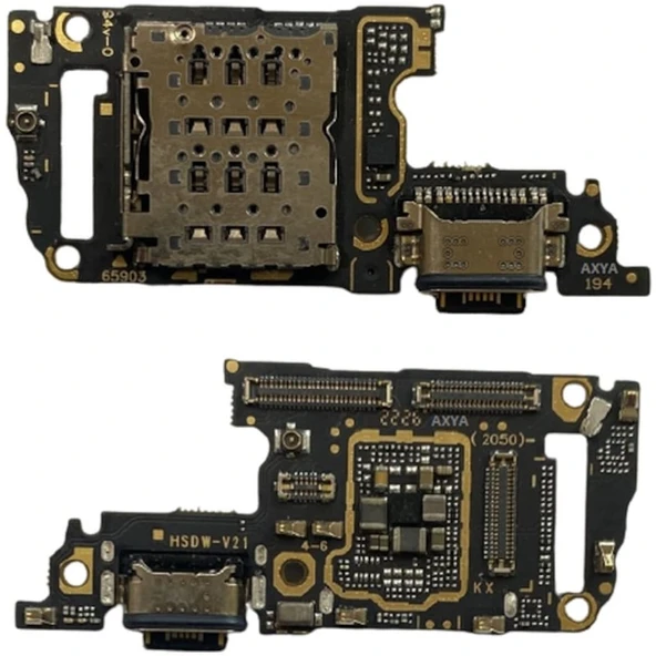 Vivo Y21 Şarj Soket Mikrofon Sim Okuyucu Bord