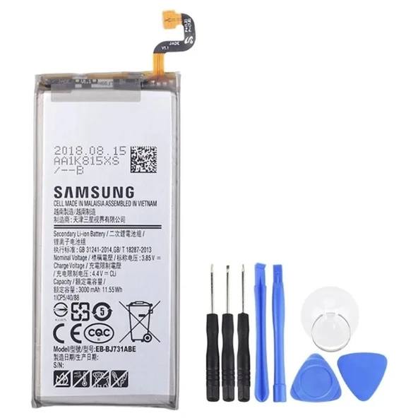 Samsung Uyumlu J7 Plus Pil Batarya Eb-bj731abe 3000 Mah+ Tamir Seti ürün görseli