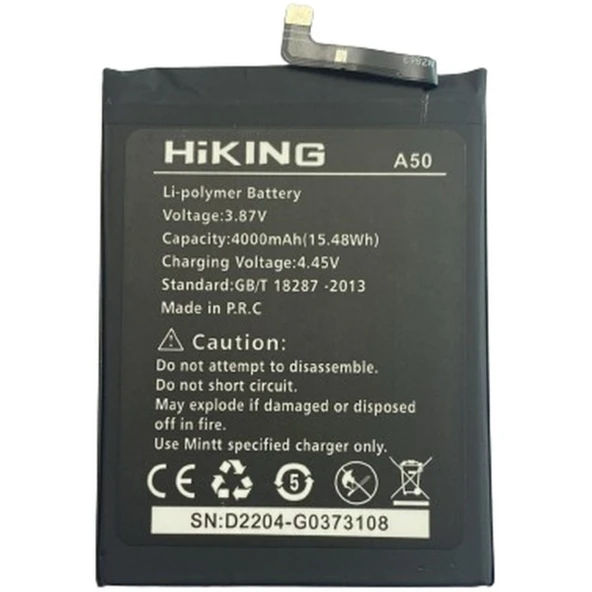 Trident A50 Pil Batarya 4000 Mah ürün görseli