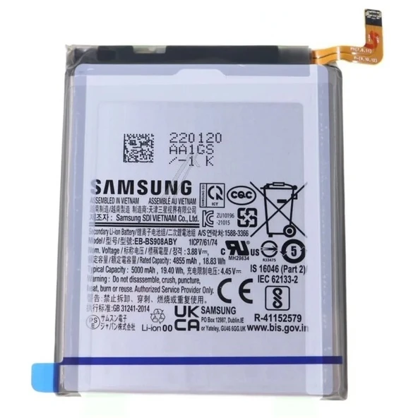 Samsung Uyumlu Glaxy S22 Ultra Pil Batarya Bs908aby ürün görseli
