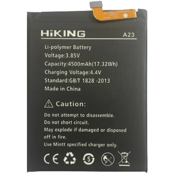 Hikıng A23 Pil Batarya 4500 Mah + Tamir Set ürün görseli
