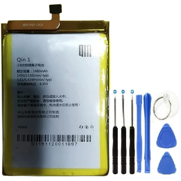 Qin 1 Pil Batarya 1530 Mah+tamir Seti ürün görseli