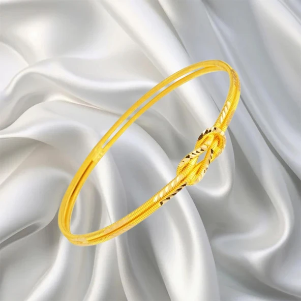 22 Ayar Ajda Model Aşk Düğümü Bilezik 15 Gr - 2