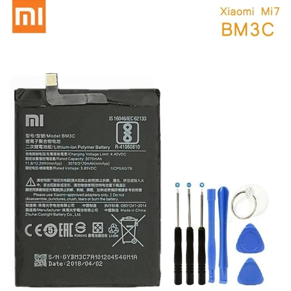 Xiaomi Mi 7 Batarya Pil Bm3c + Tamir Seti ürün görseli