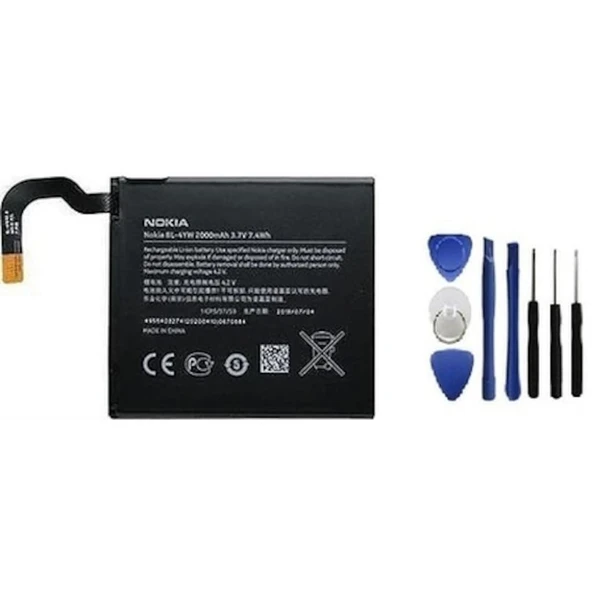 Nokia Lumia 925 Bl-4yw Batarya Pil Ve Tamir Seti ürün görseli