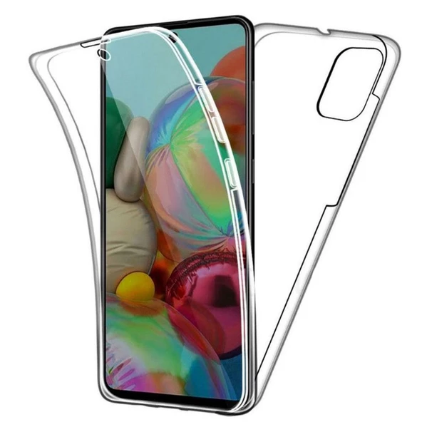 Smcase Xiaomi Redmi 9T Kılıf Ön Arka 360 Silikon