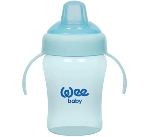 Wee Baby Colorful Akıtmaz Kulplu Antikolik Bardak 240 Ml 775
