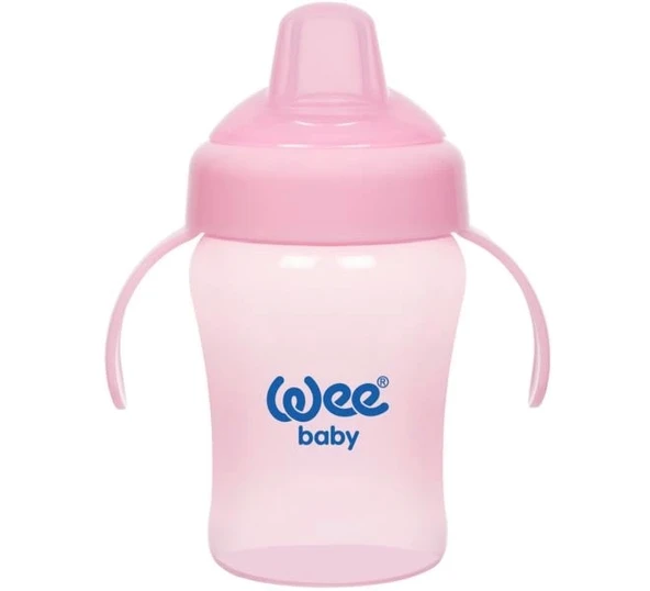 Wee Baby Colorful Akıtmaz Kulplu Antikolik Bardak 240 Ml 775 - 2
