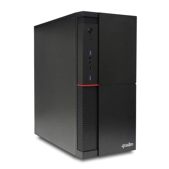 Quadro Solid DHA- 41825 Ci3 4130 3.4Ghz 8gb 256gb SSD ONB VGA Freedos Masaüstü Bilgisayar -DVD YOK-