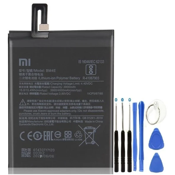Xiaomi Pocophone F1 Pil Batarya + Tamir Seti Bm4e ürün görseli