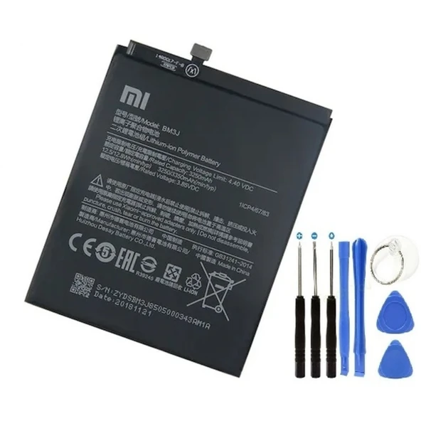Xiaomi Mi 8 Lite Pil Batarya + Tamir Seti Bm3j ürün görseli