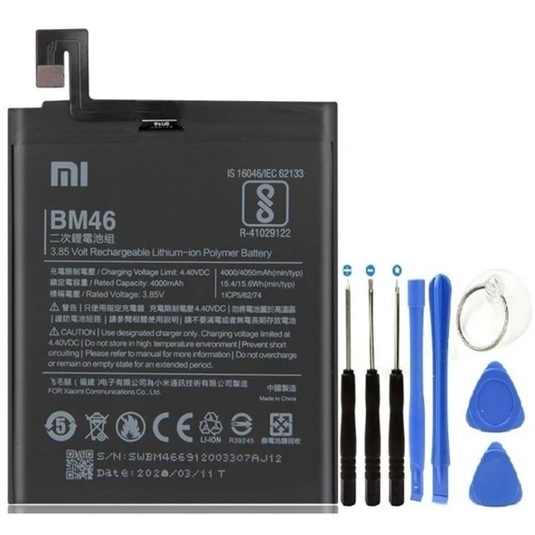 Xiaomi Redmi Note 3 Pil Batarya + Tamir Seti Bm46 ürün görseli