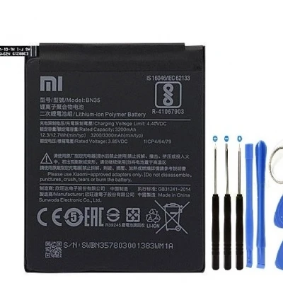 Xiaomi Redmi 5 Pil Batarya + Tamir Seti Bn35 3300 Mah ürün görseli