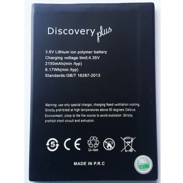 GeralMobile Discovery Plus Pil Batarya ürün görseli